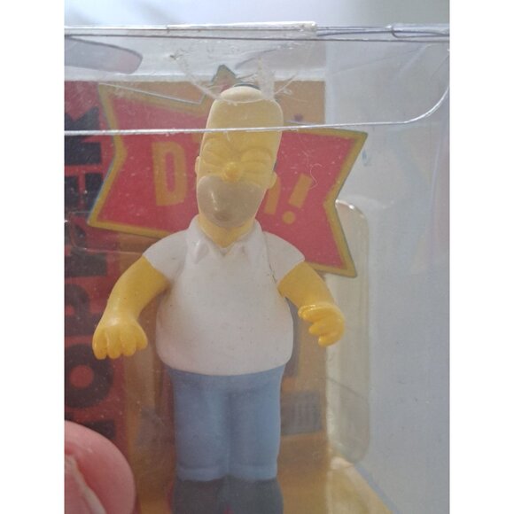 Vintage The Simpsons Homer Simpson Antenna Topper With Dangler Cord Dead Stock - Picture 3 of 9